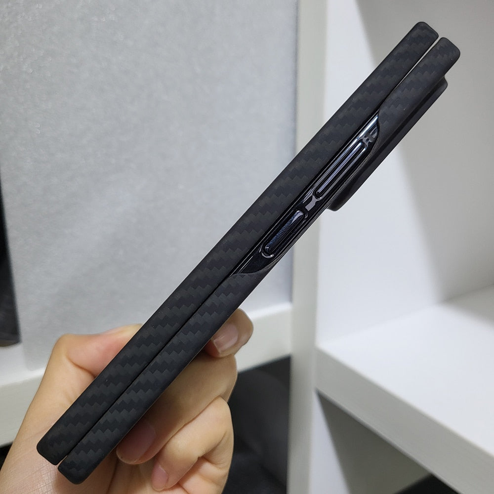 Real Carbon Fiber Case For Samsung Galaxy Z Fold - Premium Mobile Phone Cases from Dressmycell.com - Just $52.00! Shop now at Dressmycell.com Real Carbon Fiber Case For Samsung Galaxy Z Fold - Premium Mobile Phone Cases from Dressmycell.com - Just $52.00! Shop now at Dressmycell.com